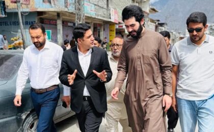 سکردو مین بازار کی خوبصورتی اور جدید سہولیات کے لیے انقلابی اقدامات کا فیصلہ